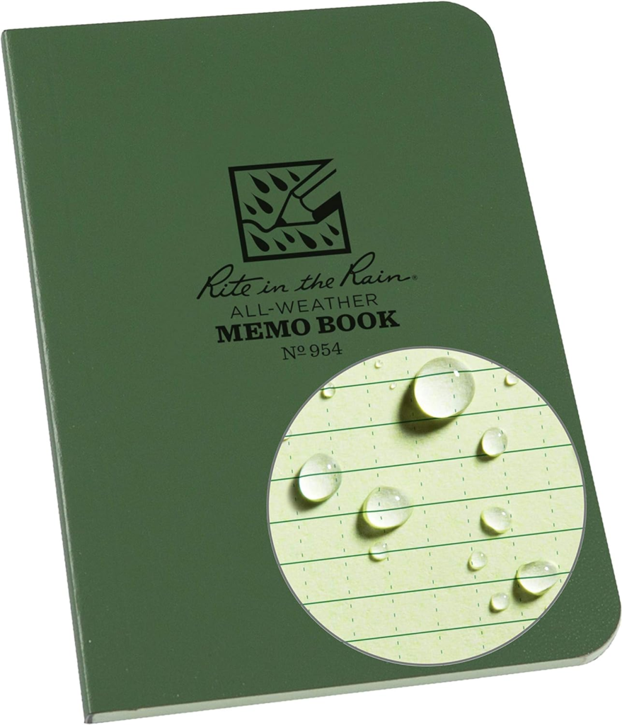 Cuaderno impermeable Rite in the Rain All-Weather Nº 954